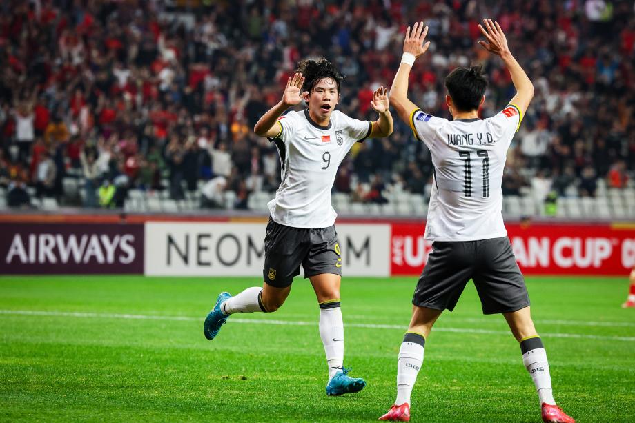 [图]U20国足5-2十人吉尔吉斯斯坦2连胜提前出线