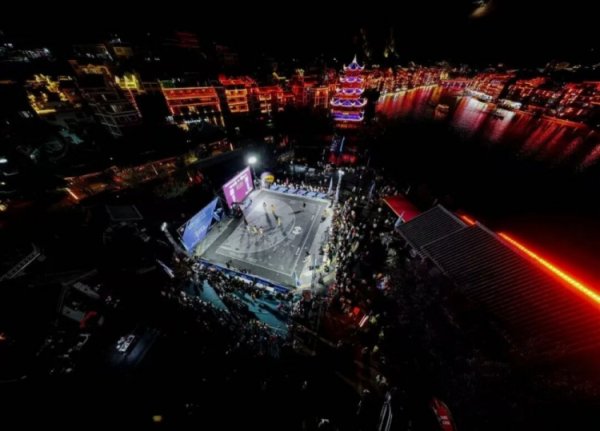 2025 FIBA Open 3x3贵州省三人篮球赛  透明  赛总决赛  镇远古城开战