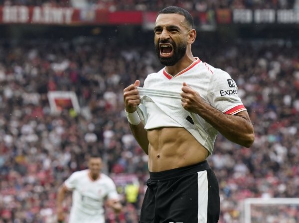 能否找回状态？萨拉赫此前15次英超对曼联取得13球6助攻