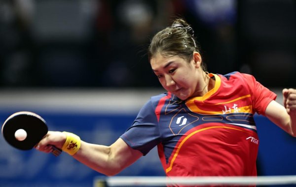 陈梦十五运会首秀4-0完胜孙铭阳 晋级下一轮  女单16强