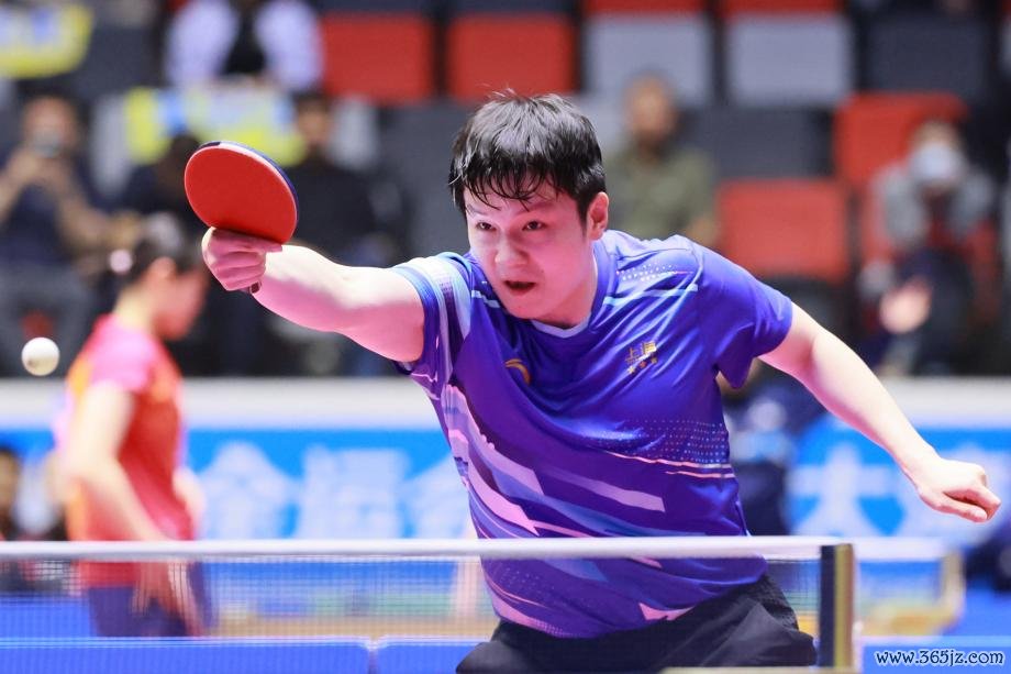 [图]樊振东4-0横扫孙正 晋级下一轮  十五运会男单四强乒乓球教学